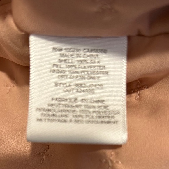 Like New (EUC) Joie Mixed Print Floral Silk Bomber Jacket (Size M) - Picture 6 of 9